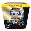 Finish Ultimate Dishwasher Detergent- 62 Count - With CycleSync™ Technology - Dishwashing Tablets - Dish Tabs