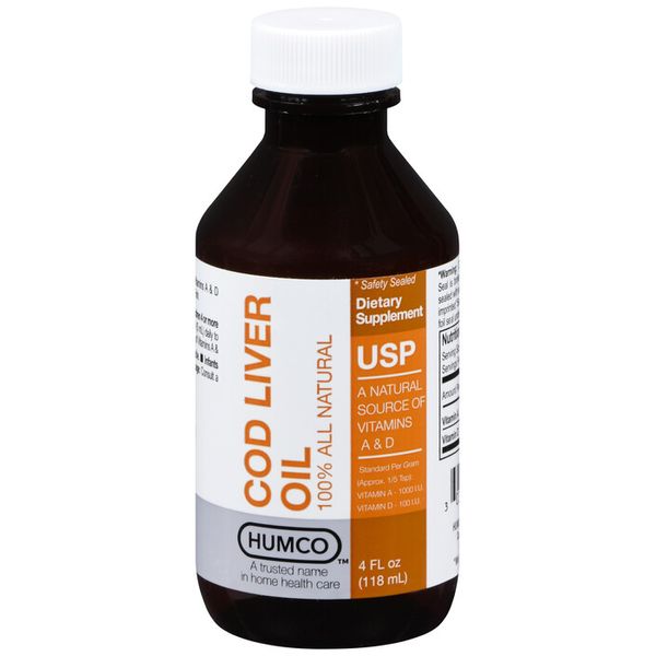COD LIVER OIL 4OZ HUMCO