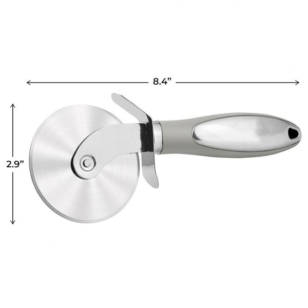 New Kitchen Large Pizza Cutter Wheel Premium Stainless Steel Pizza Slicer Sharp