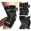 Professional Knee Brace for Knee Pain, Adjustable Hinged Knee Support with Remov