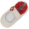 Carozoo soft sole leather baby shoes baby shoes baby shoes baby shoes baby shoes nativity slippers newborn boys girls 0-6 months to 7-8 years - Beige -