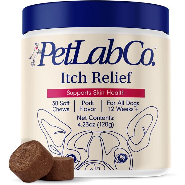 PetLabCo.(PetLab Co) ITCH RELIEF  For Dogs - 30 Chews - 12/2024!