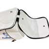 FUN TOOL Folding Backman Lid Included, 15.7 inches (40 cm), White/Blue