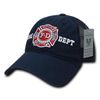 Rapiddominance Fire Dept Relaxed Trucker Caps, Navy