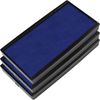 E/50 Replacement Pad Compatible for 2000 Plus Printer 50 - Water Based - Pack of 3 - Blue