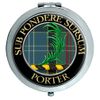 Porter Scottish Clan Compact Mirror