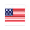 CafePress American Flag Rectangle Sticker Square Bumper Sticker Car Decal