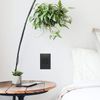 adorne Full-Size, 6A, A/A USB Outlet, Graphite, ARUSB2AA6G4
