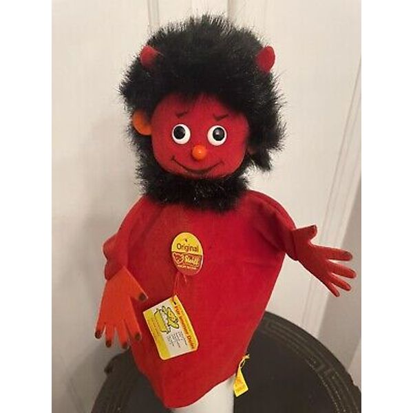 Steiff Vintage Devil hand puppet