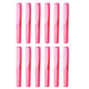 Allegro Combs 400 Barber Combs Cutting Combs All Purpose Combs 12 Pk. (Neon Pink)