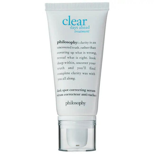 Philosophy Clear Days Ahead Dark Spot Correcting Serum 1 Oz, In Box