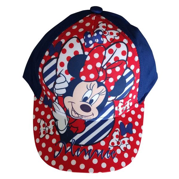 Minnie Maus Cap Baseball Cap Cap Cap Peaked Cap Sun Hat Polka Dot for Kids Boys Girls, blue, 52