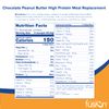 Bariatric Fusion Chocolate Peanut Butter Meal Replacement 27g Protein Powder, 21 Serving Tub for Bariatric Surgery Patients Including Gastric Bypass and Sleeve Gastrectomy - No Gluten, Aspartame or Sugar