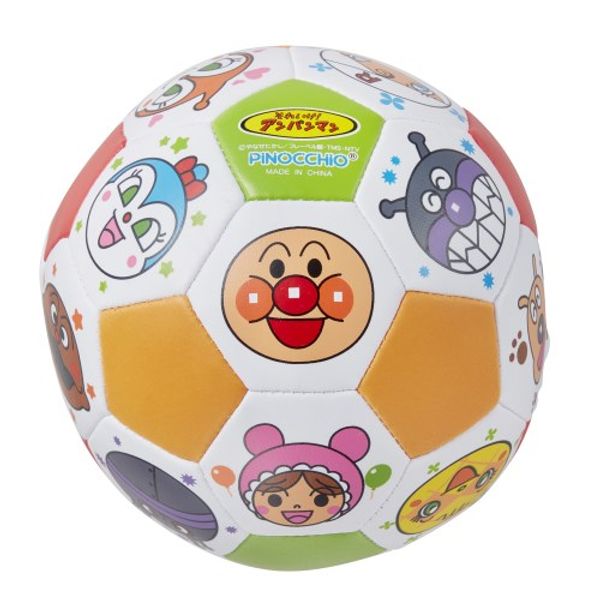 Anpanman Colorful Soccer Ball Toy for Children Educational Learning Age 0-15 Months