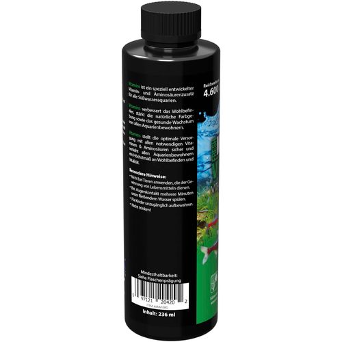 Microbe-Lift Vitamins - 236 ml - Multivitamin Additive Including Amino Acids for Fish & Corals, Promotes Health and Wellbeing in Freshwater Aquariums
