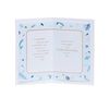 UK Greetings Confirmation Card for Grandson With Envelope - Blue Leaf Design