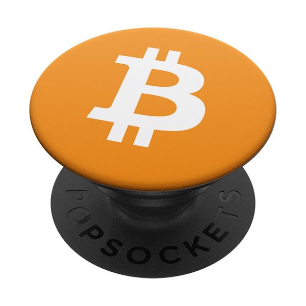 Bitcoin BTC Crypto PopSockets Adhesive PopGrip