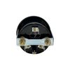 Fuel Level Gauge 0–½–1 Scale – 12V Analog Gas Meter, 52 mm Panel