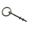 Stainless Steel T304 3/8" Shoulder Ring Eye Bolt, 2" Ring Diameter Bolt Shoulder