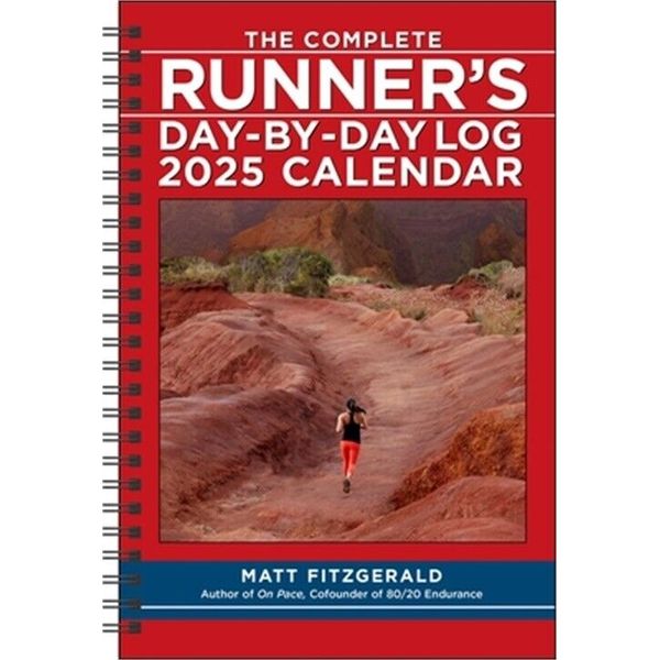 The Complete Runner's Day-By-Day Log 12-Month 2025 Planner Calendar (Calendar)