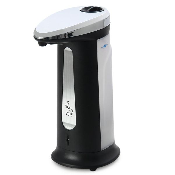 Automatic Sensor Soap Dispenser 400ML Liquid Sanitizer IR Sensor Hands Free UK