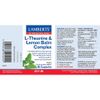 Lamberts Theanine & Lemon Balm Complex 60 Capsules