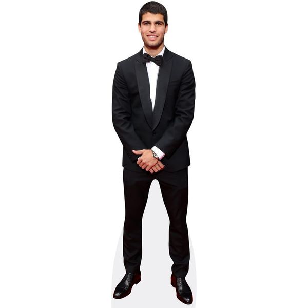 Carlos Alcaraz Garfia (Bow Tie) Mini Size Cutout