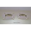  Silver Individual Ash Tray, Square