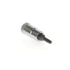 GEDORE Screwdriver bit socket Torx, T15, AF 3.27 mm, 1/4" 6.3 mm, Screwdriver bit socket, Tool, ITX 20 T15