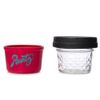 Runtz Red & Teal 4oz Mason Stash Jar by RE:STASH
