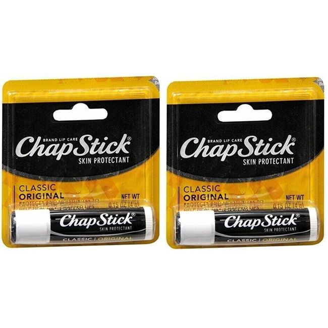 2X ChapStick Classic Original Lip Balm