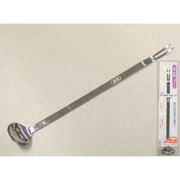 Antibacterial 18-8 Tasting Spoon, C Type, 0.08 fl oz (2, 5 ml) Spoon & Fork 2010000