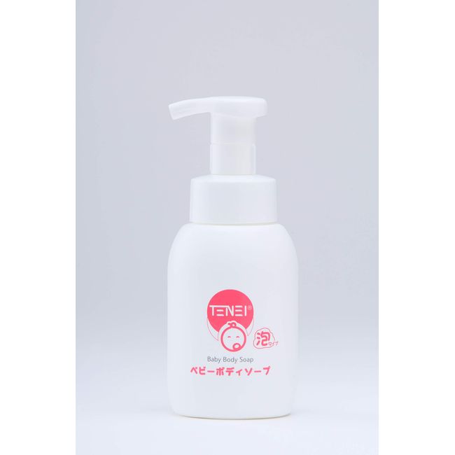 TENEI Additive-Free Foam Pump Baby Body Soap, 10.1 fl oz (300 ml), Domestic Production, Tenei