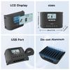 60A Solar Charge Controller 12V 24V 36V 48V Battery Regulator LCD Display