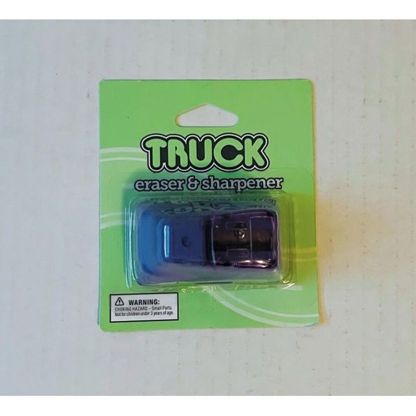 Office Depot Eraser With Sharpener Purple Vehicle