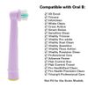 VINFANY Electric Toothbrush, Compatible with Brown, Replacement Brush for Kids, Suzumi Clean Kids, Color Toothbrushes (8 Pieces)