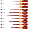 32198 Insulated Slim Screwdriver Set, 11-Piece