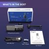 FDUCE Gaming USB Microphone,RGB Condenser Microphone with Tripod,Volume Adjustment and Mute Button Function,Compatible with PC,Laptop,For Gaming,Podcasting,Streaming,YouTube