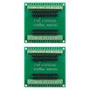 VOANZO 2PCS ESP8266 Breakout Board GPIO 1 into 2 Terminal Screw Board Compatible with ESP8266 ESP12E Block PCB Microcontroller Development Board