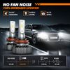 SEALIGHT LED Headlight Bulbs Conversion Kit 9005+H11 High Low Beam Bright White