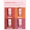 SHEGLAM Color Bloom Dayglow Liquid Blush Makeup for Cheeks Shimmer Finish - Devoted