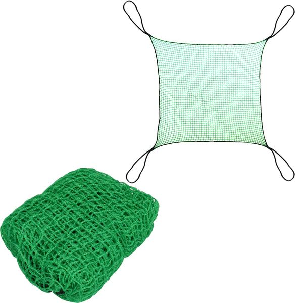 Golf Practice Net, Approach, Putting Practice, Easy Installation, Lightweight Design, Tear Resistant, Ball Game, Bird Guard (76.8 x 77.0 inches (195 x 197 cm)