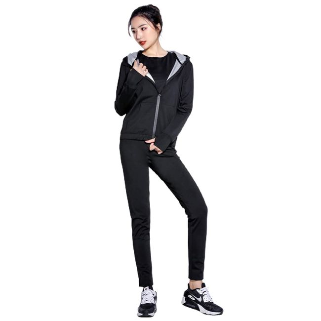 Women's Sauna Suit (Favorite by Female Athletes) Large Amount of Sweating and Slimming, Improves Exercise Effect, Removes Swelling, Beautiful Skin