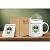 BWW Print - Worlds Coolest Grandad - Mug & Coaster Gift Set