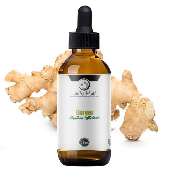 uh*Roh*Muh Ginger Essential Oil (CO2) (Organic) - 2 fl oz