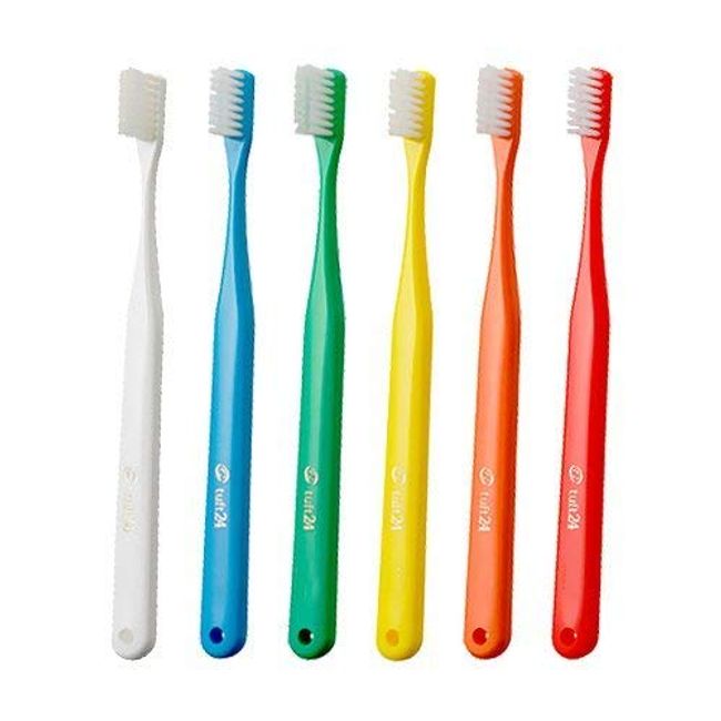 Oral Care Tuft 24 Toothbrush Set of 10 (S) No Caps