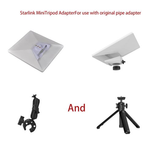 Starlink Mini Tripod Adapter Kit, 1/4"~20 Thread, Compatible with Most Common Tripod Sizes, Suitable for StarLink Mini