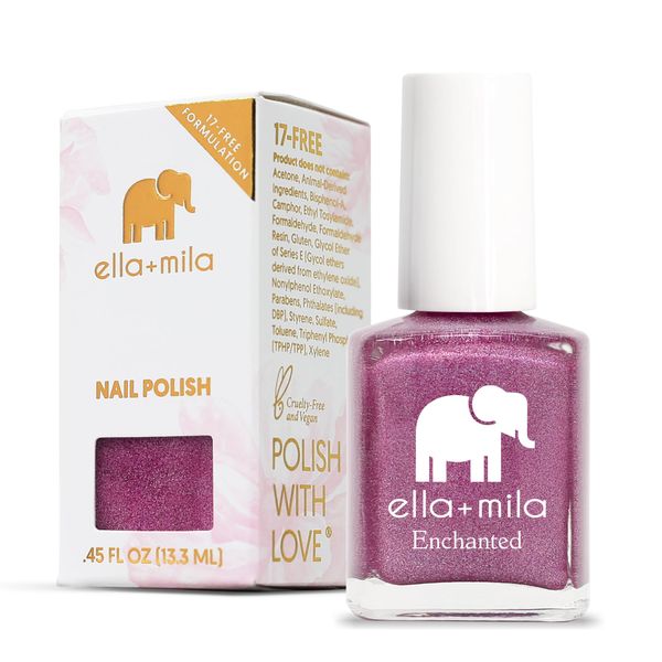 ella+mila Professional Nail Polish - Quick Dry Nail Polish - Long-Lasting & Chip Resistant Formula (Enchanted Collection - Dragonfly - 0.45 fl oz)