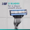 Gillette Mach3 Shaving Razor for Men, Razor Handle, 12 Blade Refills