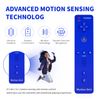 TechKen Remote Controller for Wii, Built-in 2 in 1 Motion Plus Remotes with Nunchuck and Silicon Case